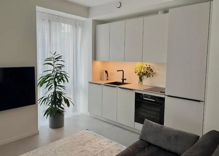 Brand New Centre Apartment, Free Parking Spot *